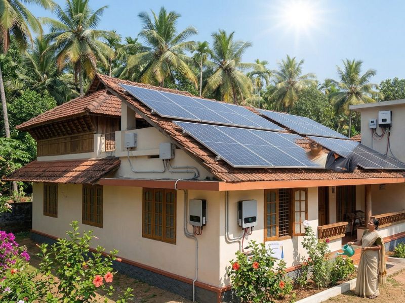 Kerala Solar Installation