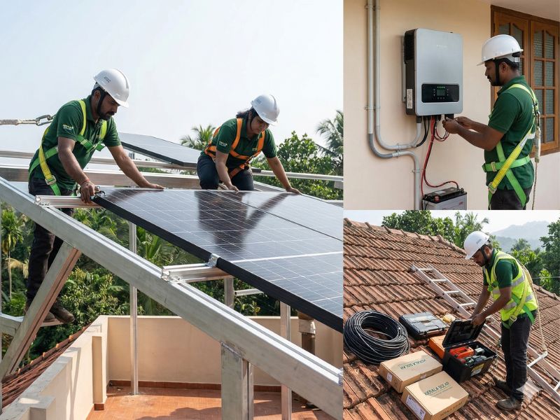 Kerala Solar Installation