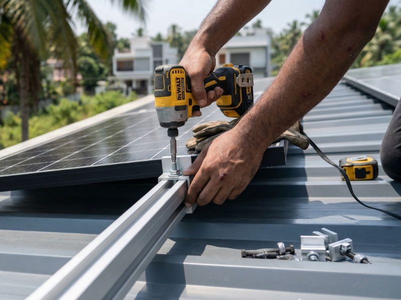 Kerala Solar Installation