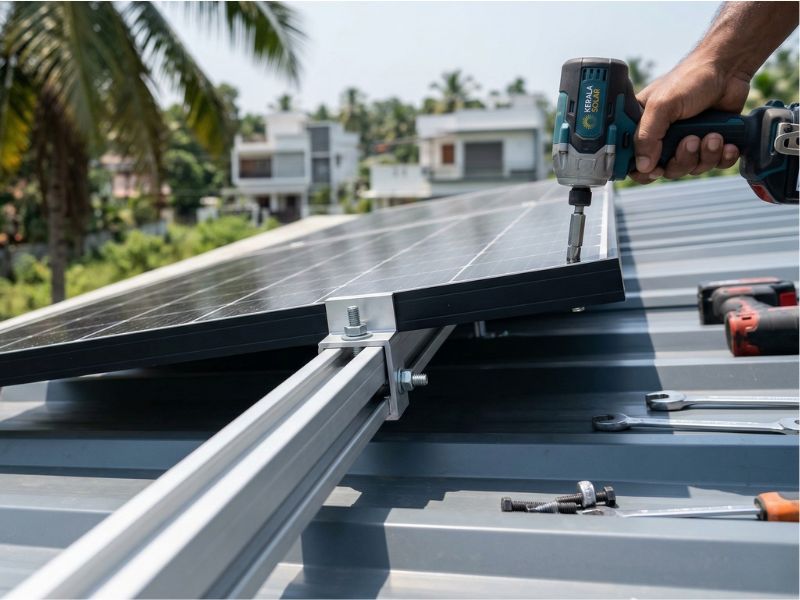Kerala Solar Installation